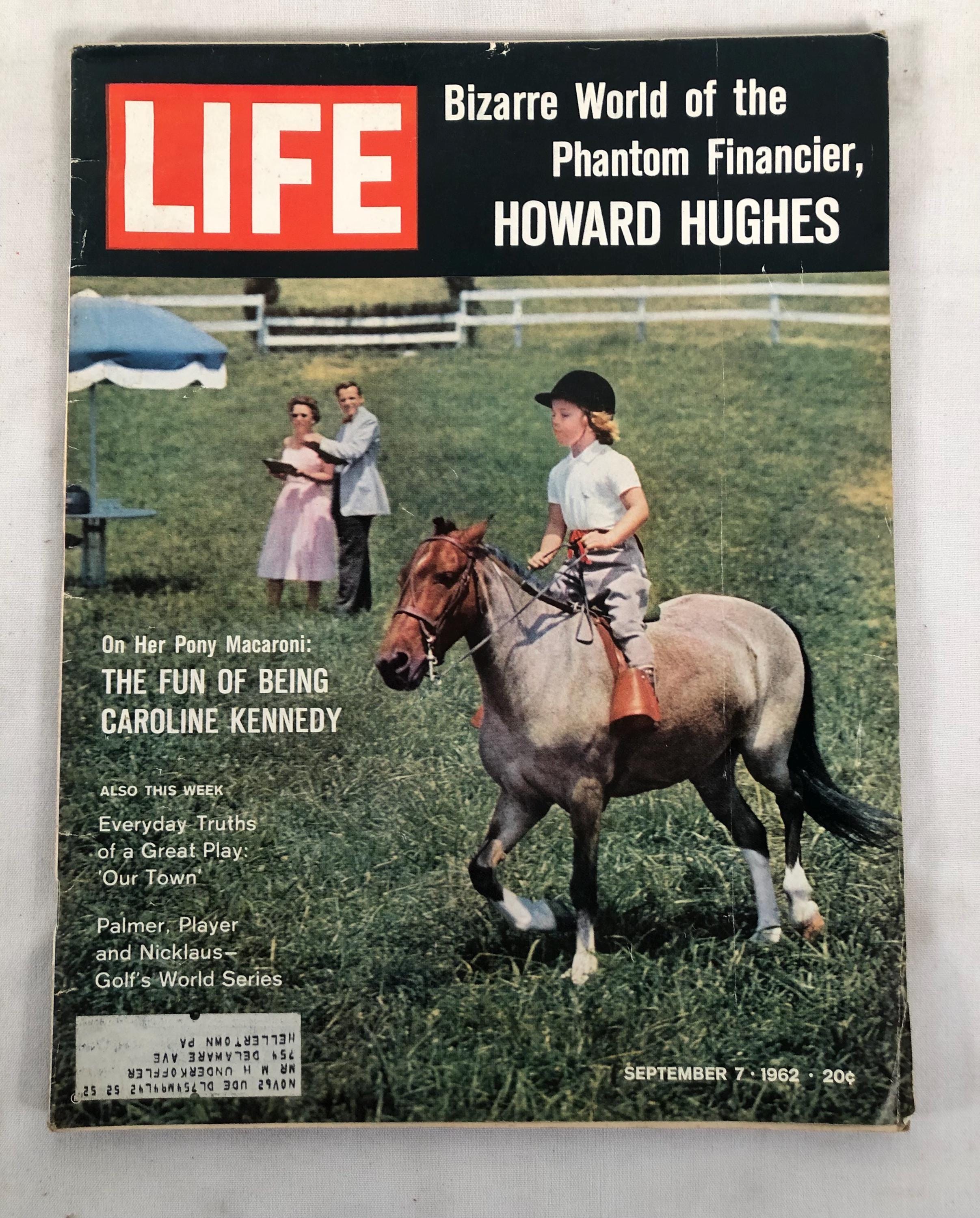 September 7 1962 Life Magazine on Her Pony Macaroni Caroline 