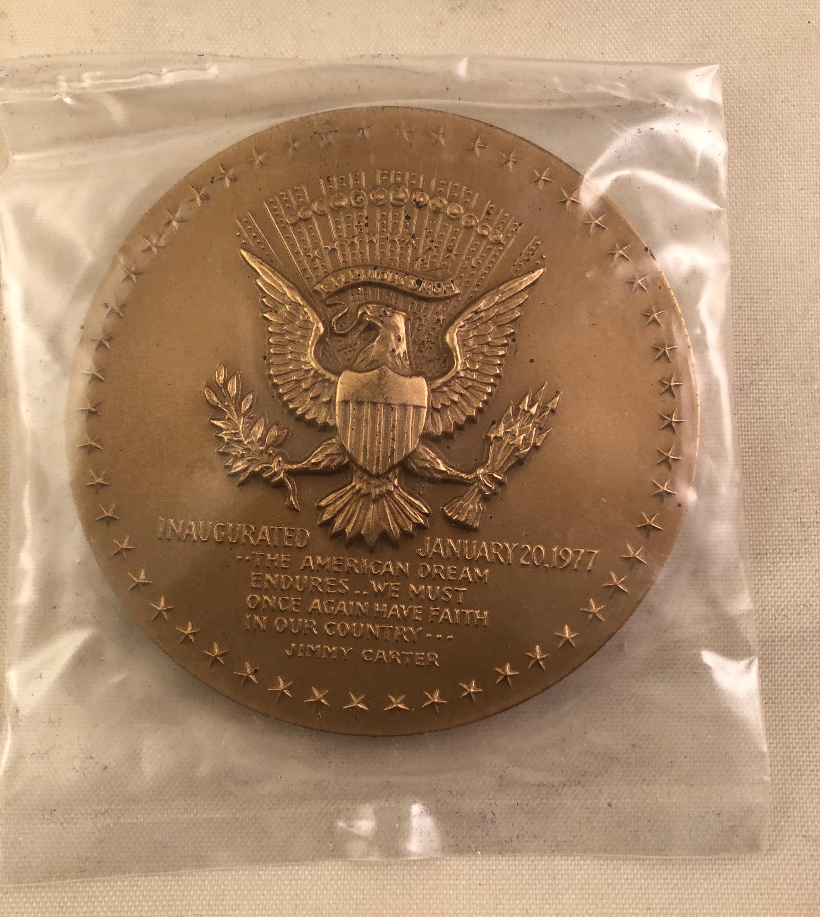 Treasury Bureau of the Mint President Jimmy Carter 3