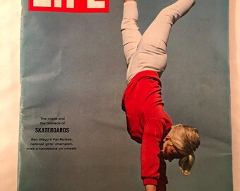 May 14 1965 Life Magazine the Craze and the Menace of Skateboards