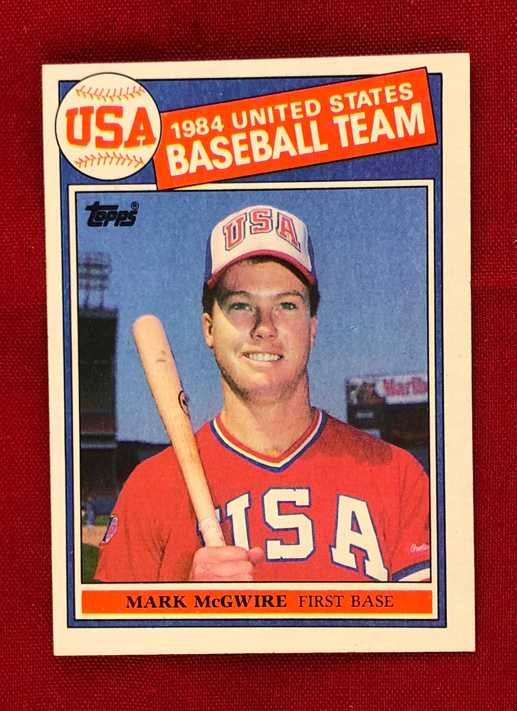Mark Mcgwire Rookie Card - Etsy