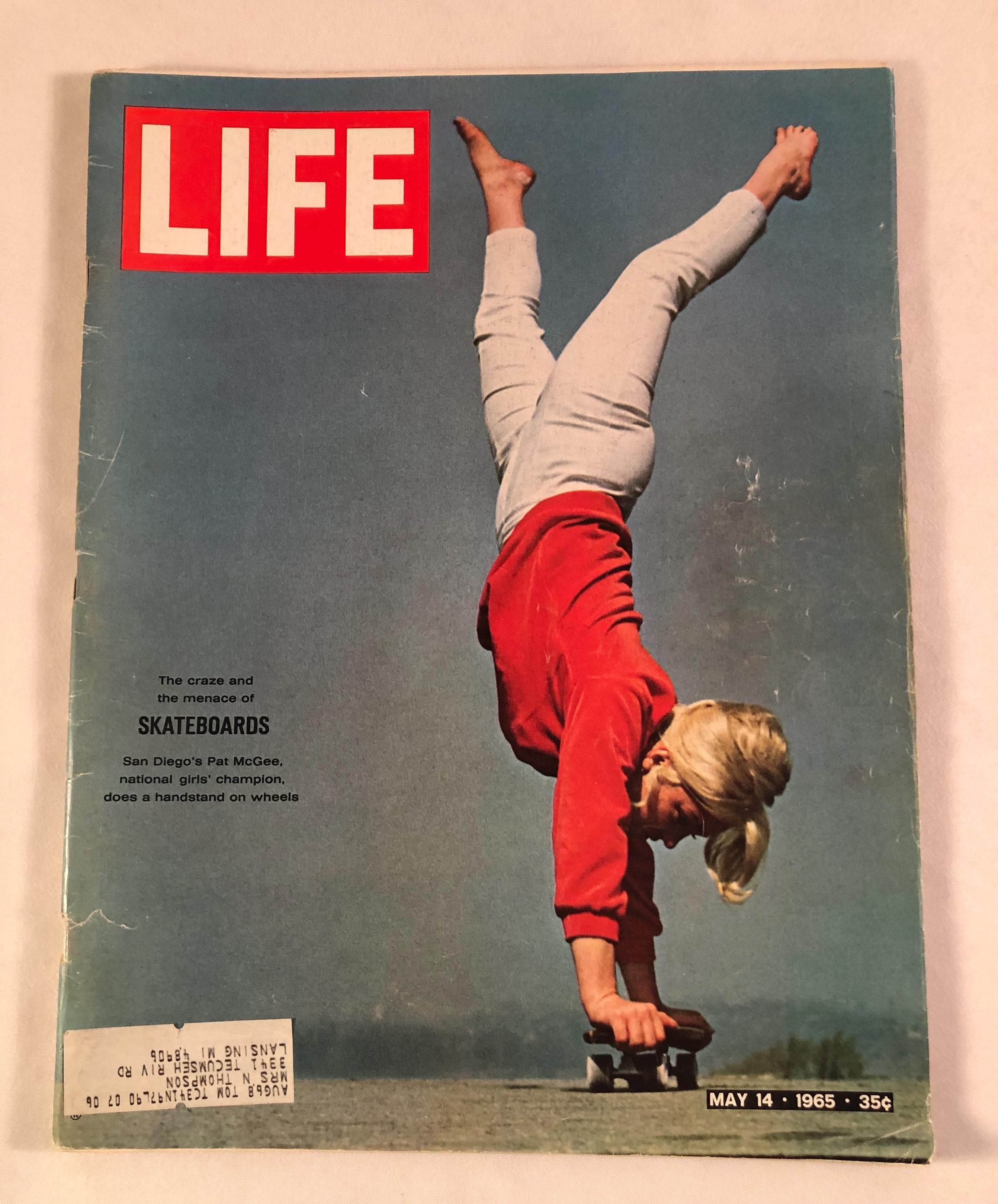 May 14 1965 Life Magazine the Craze and the Menace of Skateboards