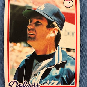 Tommy John 1978 Topps Baseball Card # 375 Vintage Original Authentic EC232