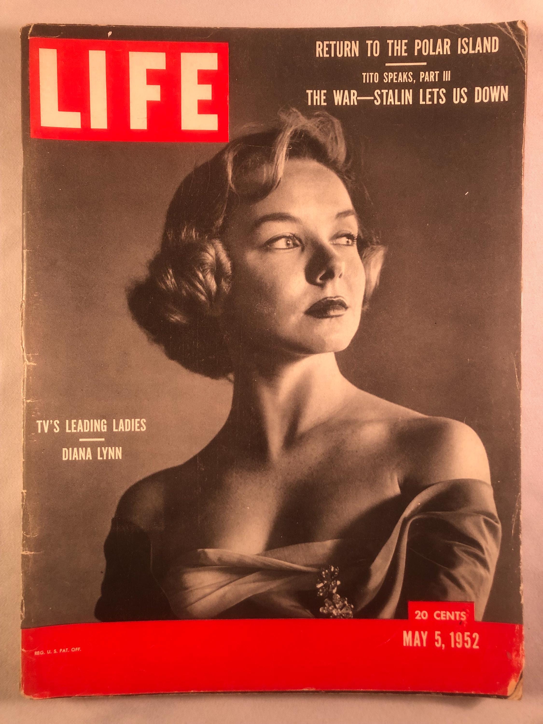 LIFE magazine】5冊セット（1952〜1956年） Life Magazine 1952 - Etsy