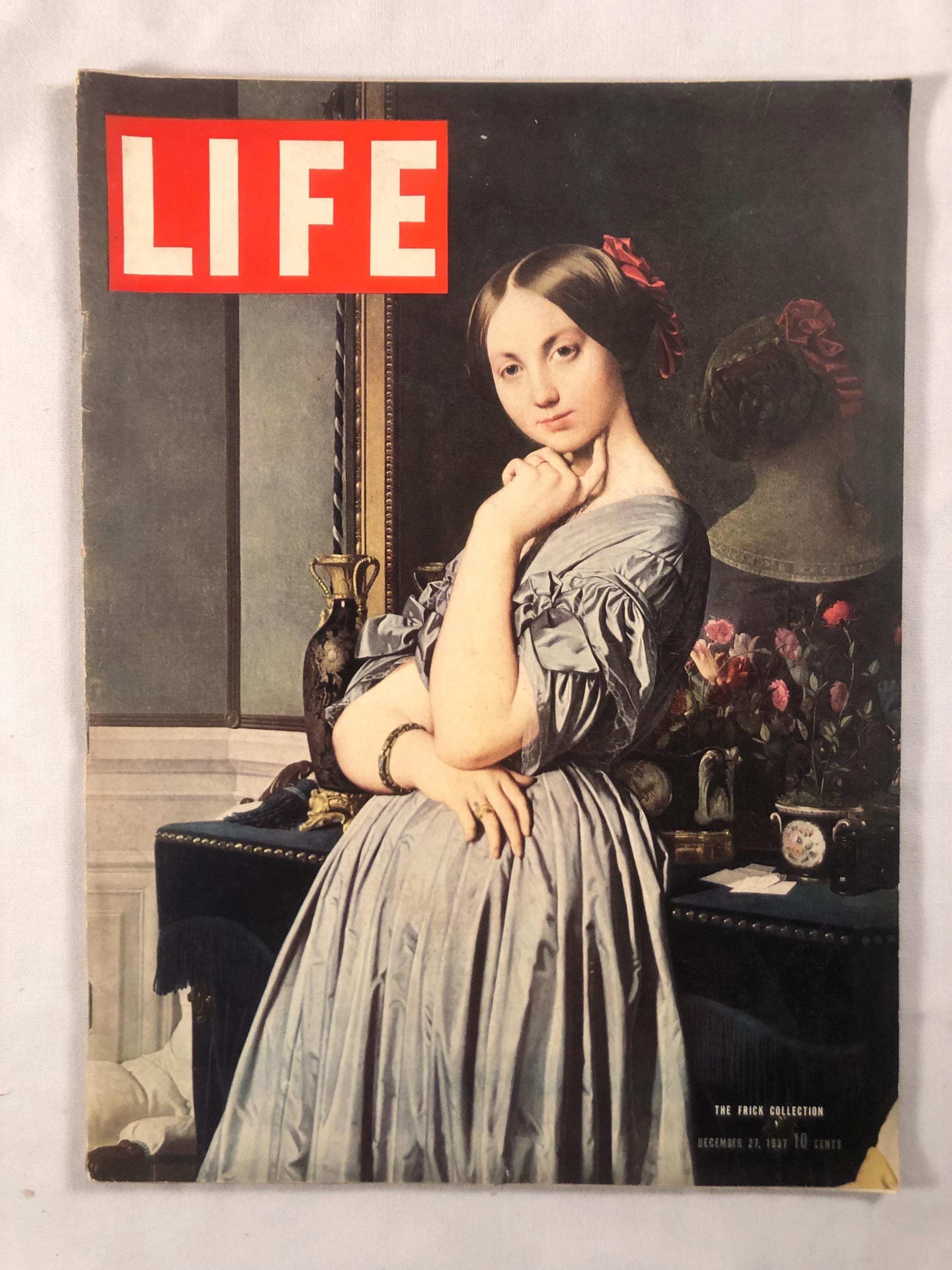 雑誌LIFE アンティーク　広告　1937 LIFE Magazine January 18, 1937 @ Original LIFE Magazines.com