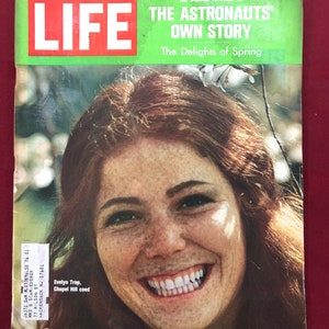 May 1 1970 Life Magazine Evelyn Trop Chapel Hill Coed Cover On Board Apollo 13 Vintage NASA Space Original Great Birthday Gift Idea