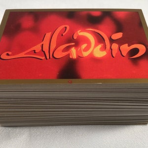 Skybox Disney's Aladdin - Juego de 90 cartas coleccionables de Walt Disney (1993), original, vintage, ideal para regalar (EC281)