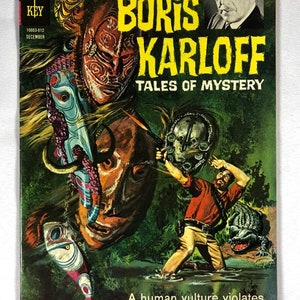 1968 Boris Karloff Tales of Mystery # 24 Very Fine Condition Vintage Gold Key Silver Age Comic Book Great Gift Idea CB13