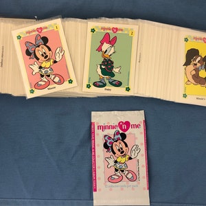 1991 Impel Minnie 'n Me 160 Collectors Card Set Walt Disney Trading Cards Original vintage Great Gift Idea EC263