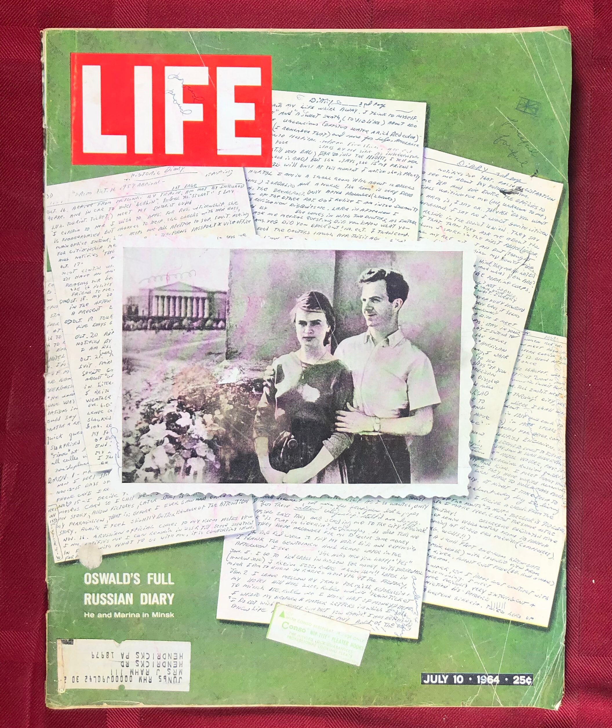ヴィンテージ アメリカ雑誌 life  アサヒグラフ ケネディ エリザベス女王 Life magazine oswald - Etsy 日本