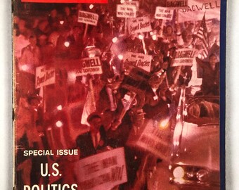 Número especial de la revista Life del 4 de julio de 1960. Política de EE. UU. en la portada. Idea original de regalo de cumpleaños.