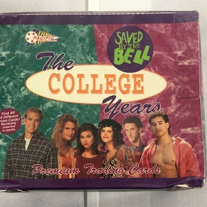1994 Saved By The Bell The College Years Sammelkarte Siegelwachs Schachtel mit 36 Packungen 10 Karten pro Packung Pacific Original Tolle Geschenkidee