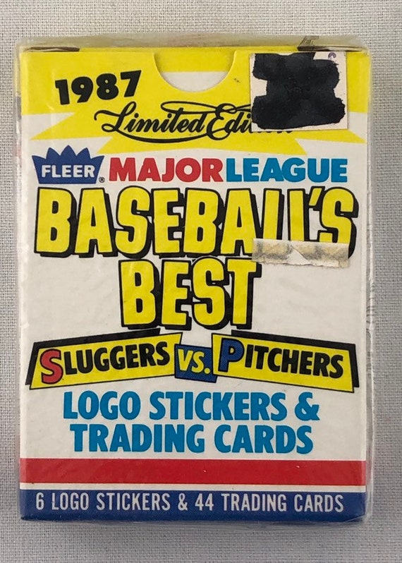 fleer limited edition 1987 baseball cards 1987 Fleer Baseball's Best Sluggers Vs Pitchers Limited Edition Factory  Sealed Set of 44 Cards