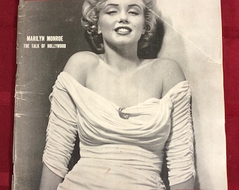 April 7 1952 Life Magazine Marilyn Monroe on Cover First Ever Appearance on a Magazine Vintage Original Great Birthday Gift Idea