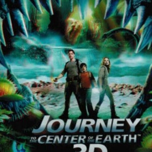 Journey to the Center of the Earth 3D Padded 3-Ring Binder Collectors Album Looseleaf Brand New Old Stock