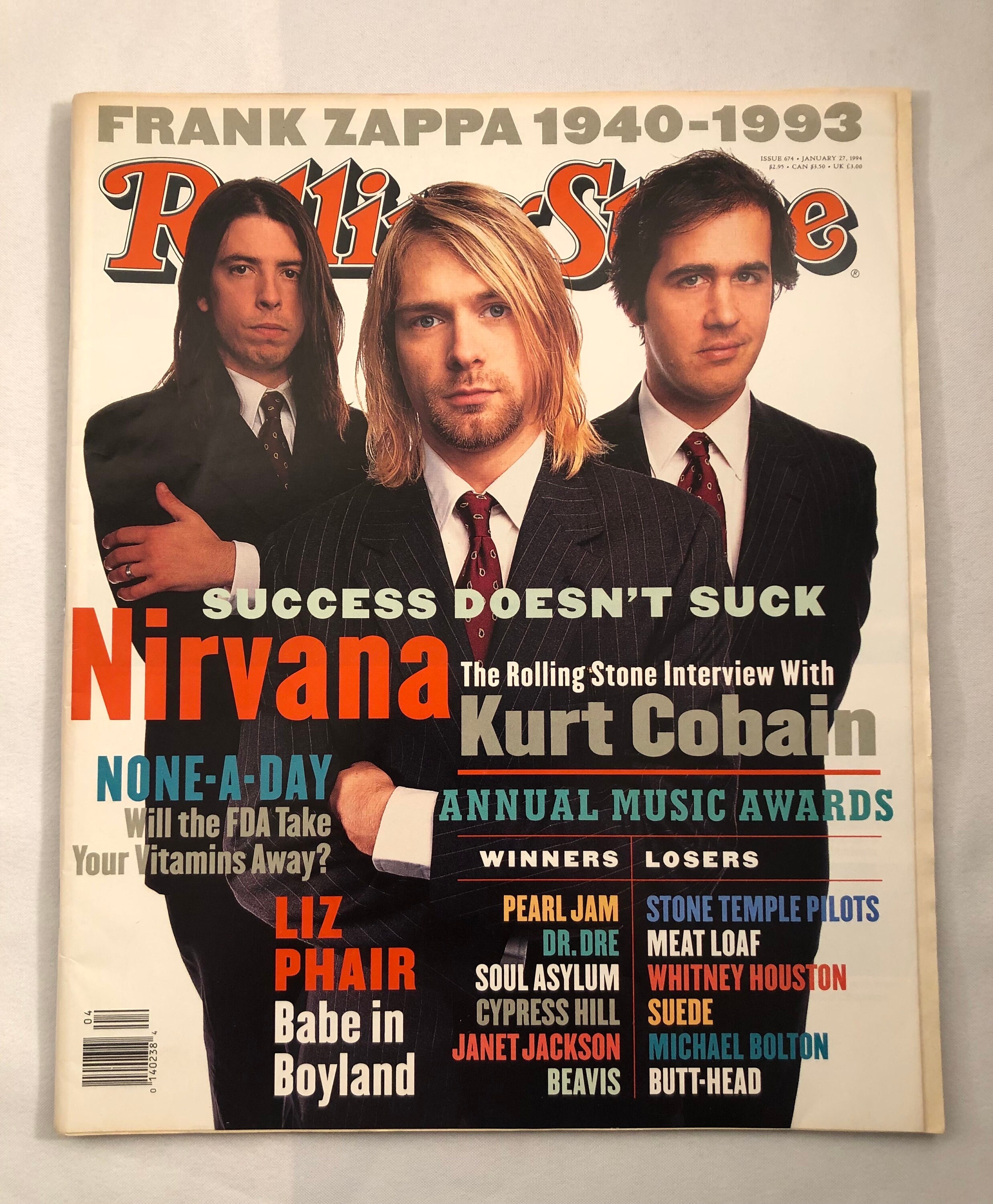 Rolling stone magazine 1994 - Etsy 日本