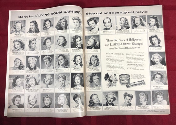 April 7 1952 Life Magazine Marilyn Monroe on Cover First Ever
