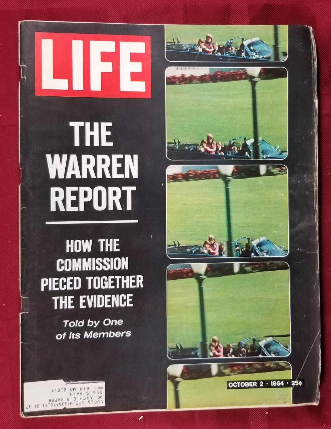 October 2 1964 Life Magazine the Warren Report Vintage JFK - Etsy