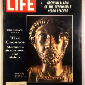 3. Juni 1966 Life Magazin Mark Aurel auf Cover Die Römer Teil V Die Ceasers Vintage Original Vollausgabe