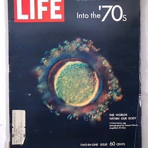 January 9 1970 Life Magazine Special Double Issue Into The &#39;70s Cover Vintage Original Great Birthday Gift Idea