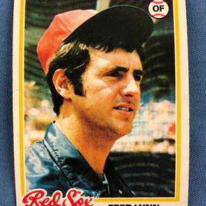 Fred Lynn 1978 Topps Baseball Card # 320 Vintage Original Authentic EC234