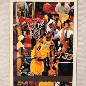 Kobe Bryant 1997 98 Topps Karta Koszykarska # 171 NBA Oryginalna Vintage Autentyczna ET300