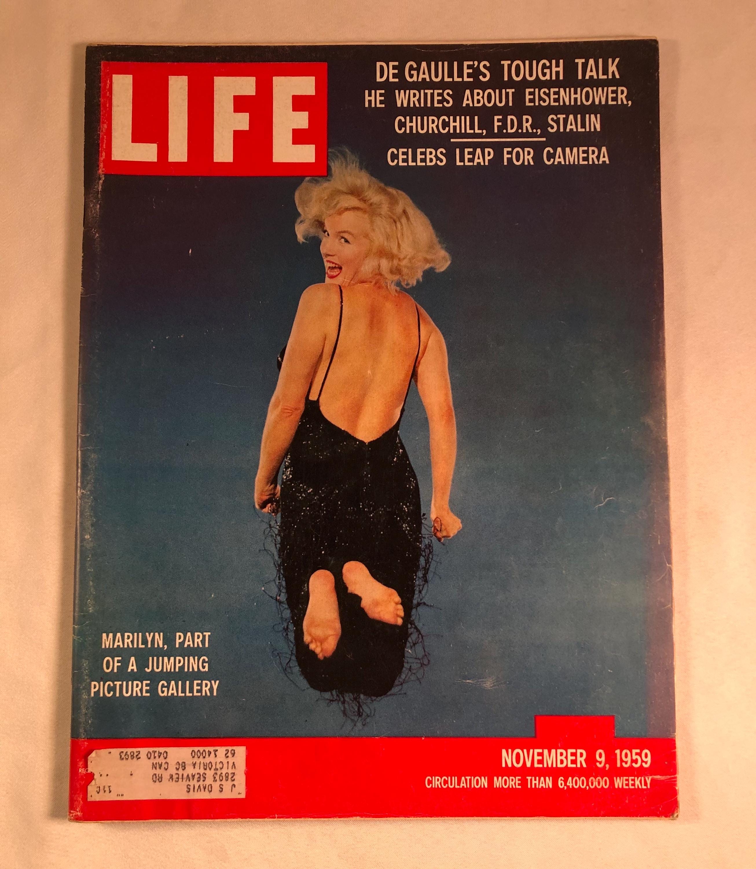 Marilyn Monroe Life Magazine - Etsy
