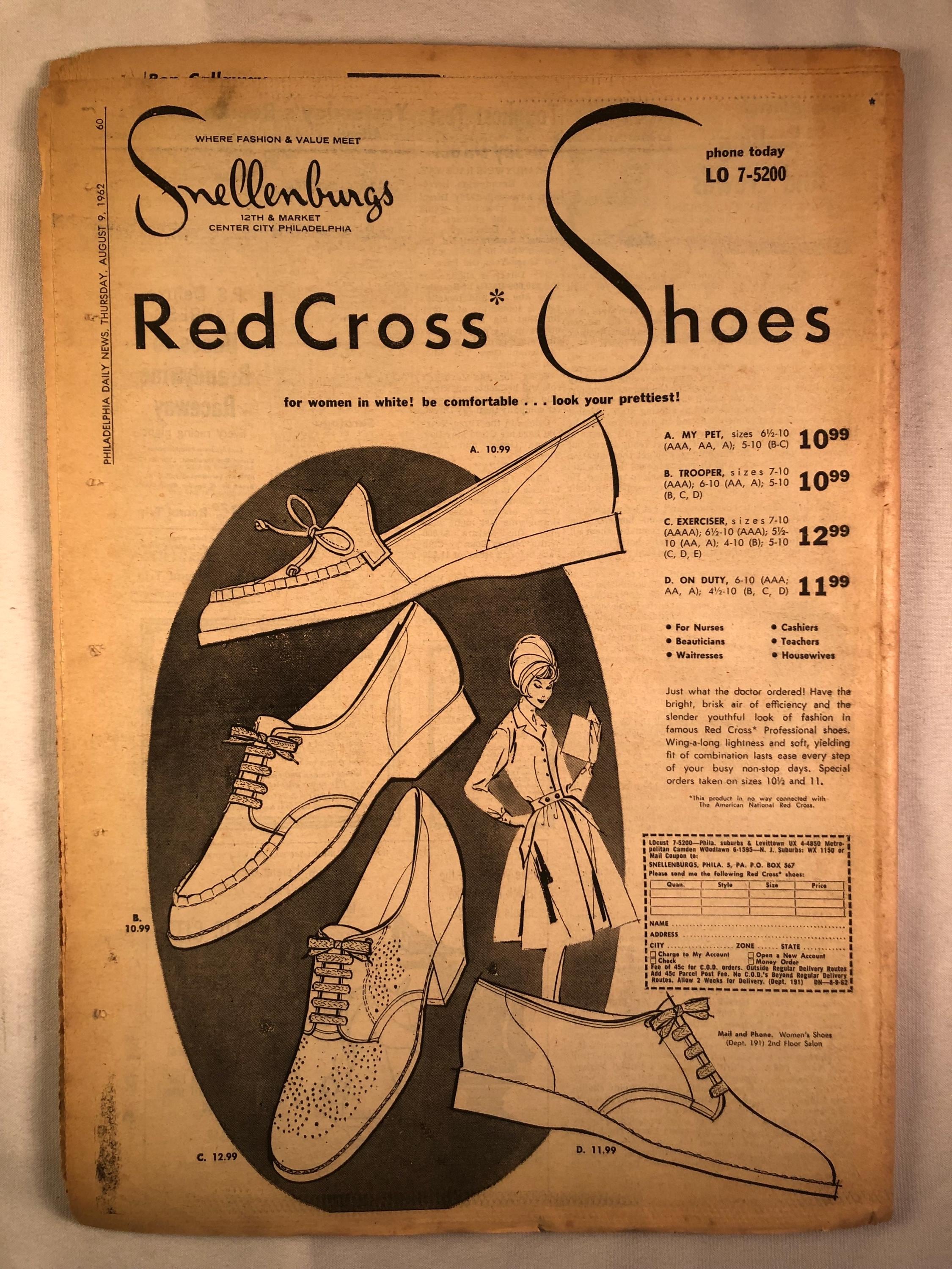 1962年8月9日フィラデルフィア・デイリー・ニュースマリリン・モンロー