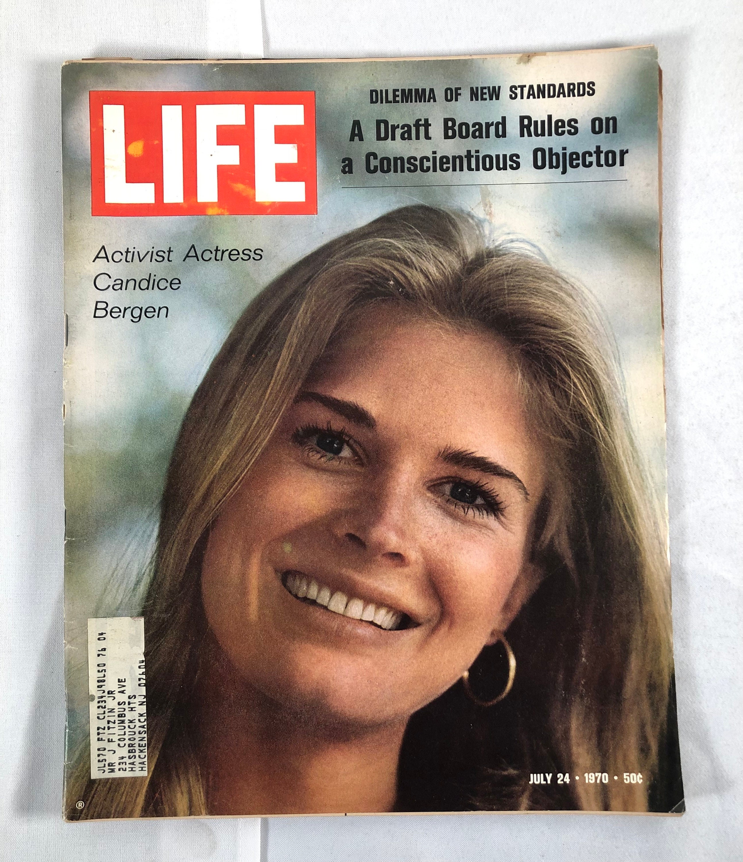 July 24 1970 Life Magazine Activist Actress Candice Bergen on