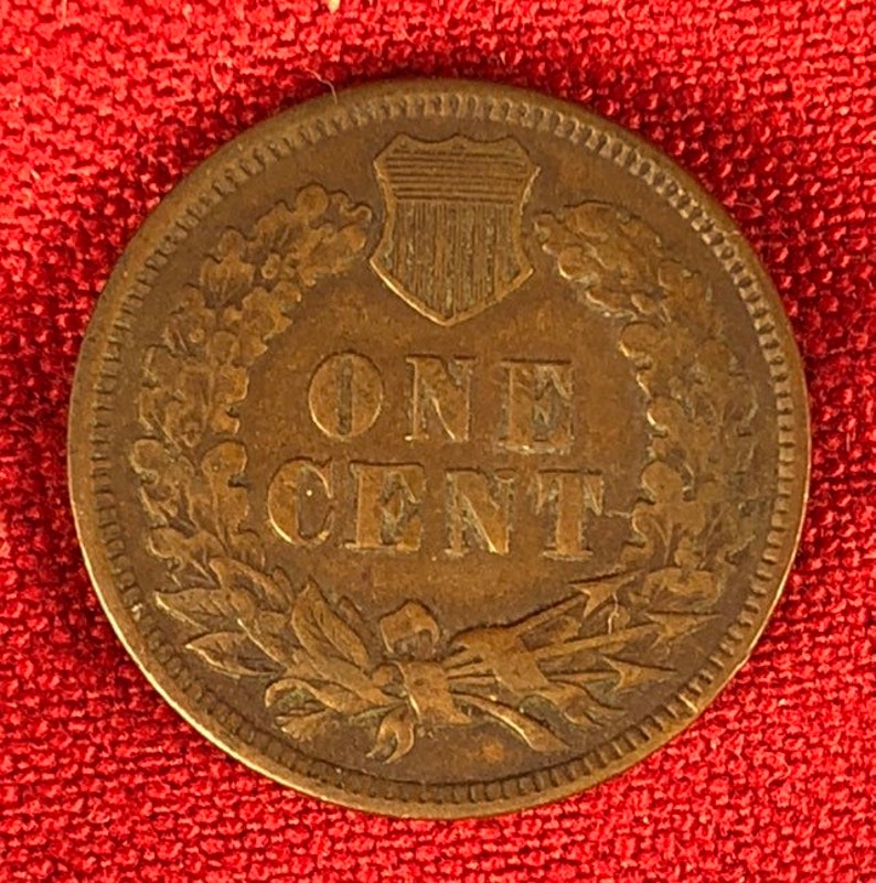 1899 Indian Head Penny Extremely Fine Condition Type 3 Variety Etsy