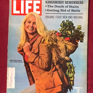 December 11 1970 Life Magazine Khrushchev Remembers Part 3 Gunilla Knutson Cover Vintage Original Great Birthday Gift Idea