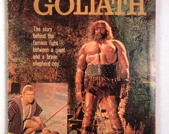 David and Goliath #1205 Dell Four Color Comics 1961 Silver Age 15 Cent Comic Book Vintage Original Issue CB161
