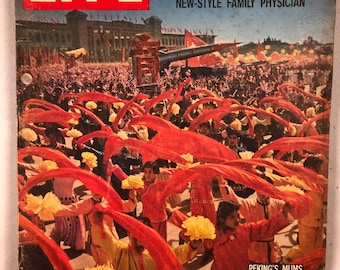 19 de octubre de 1959 Revista Life Las mamás y los misiles de Pekín Niños chinos en la portada Idea original vintage para un gran regalo de cumpleaños