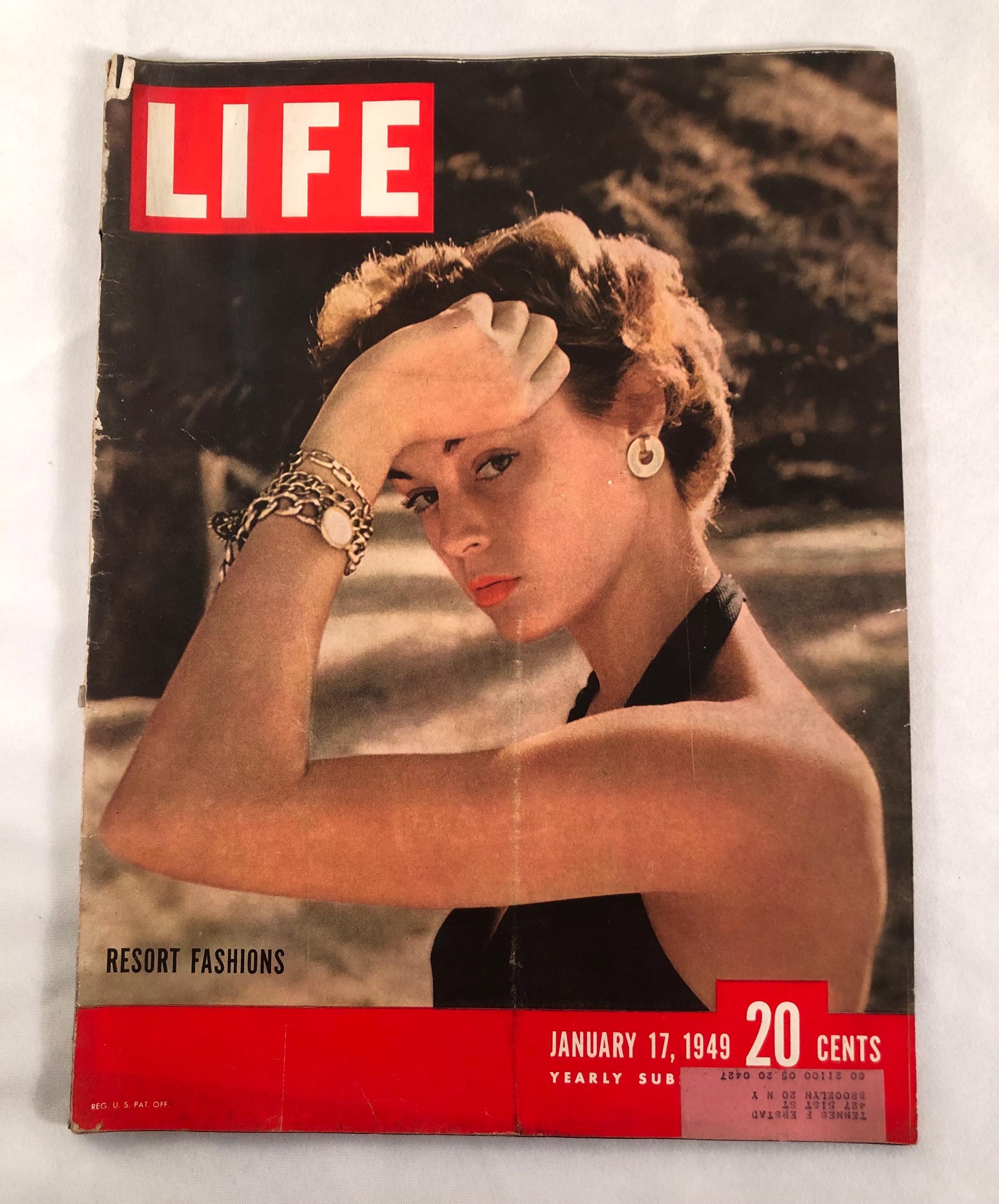 Life Magazine 1949 - Etsy