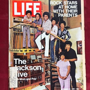 September 24 1971 Life Magazine Jackson 5 Cover Young Michael Jackson Vintage Original Full Issue