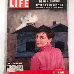 Life Magazine Audrey Hepburn - Etsy