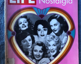 February 19 1971 Life Magazine Nostalgia Rita, Ruby, Paulette, Myrna,Joan, Betty Cover Vintage Original Great Birthday Anniversary Gift Idea