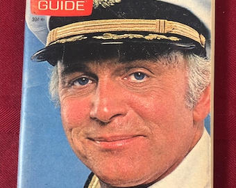 July 22 to 28 1978 TV Guide Gavin Macleod of The Love Boat on Cover Vol 26 Number 29 Issue 1321 New York City Edition NYC 45th Birthday Gift