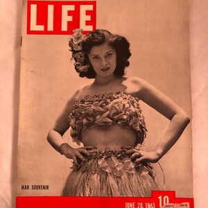 Life Magazine 1943 - Etsy