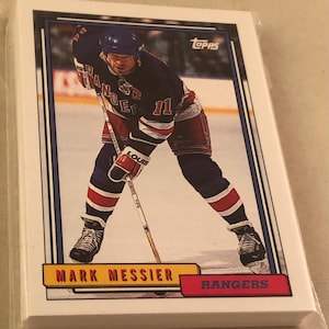 1992 93 NY Rangers Team Set van 24 kaarten Topps Hockey Complete New York NHL-set