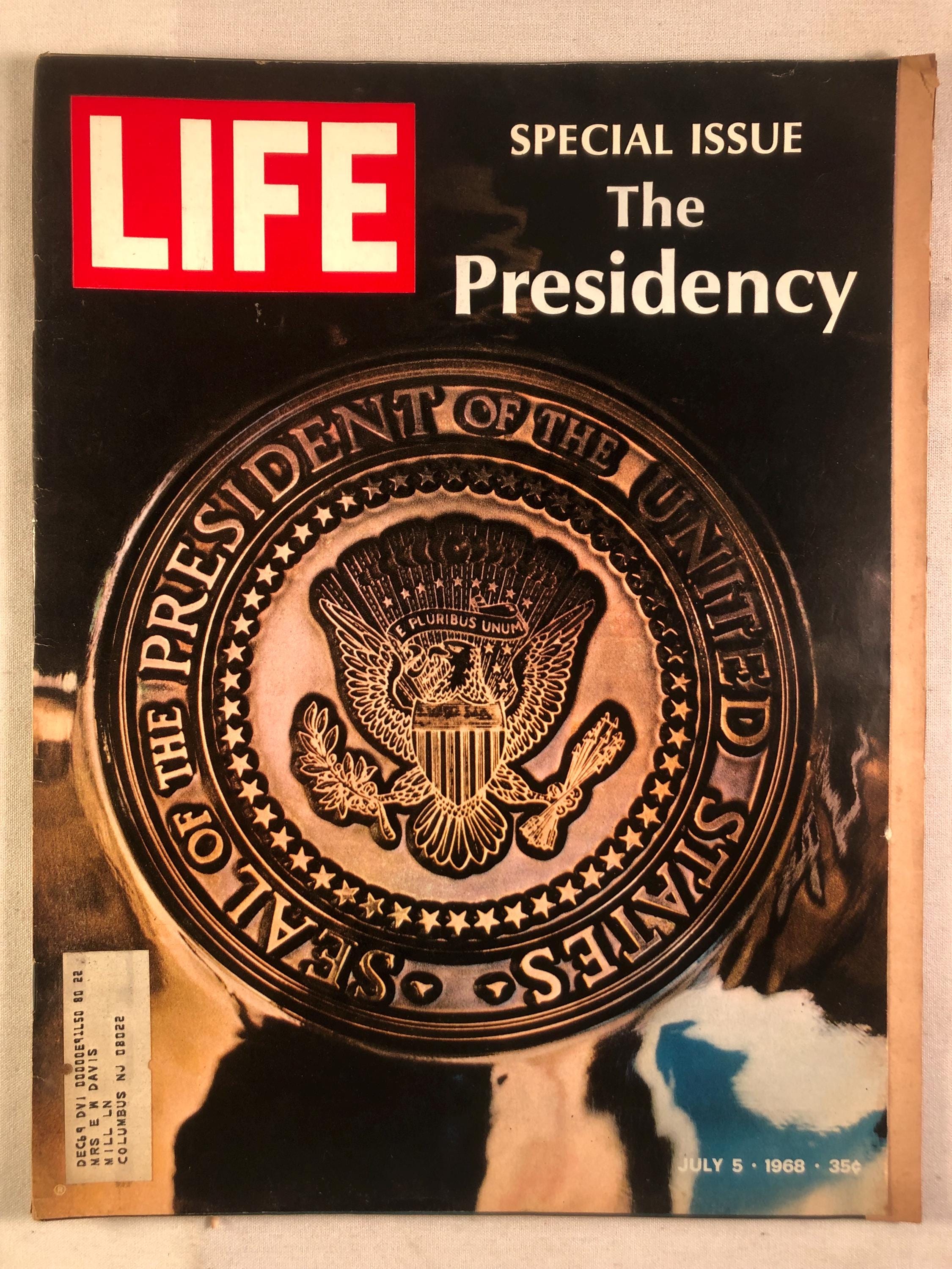 July 5 1968 Life Magazine Special Issue the Presidency