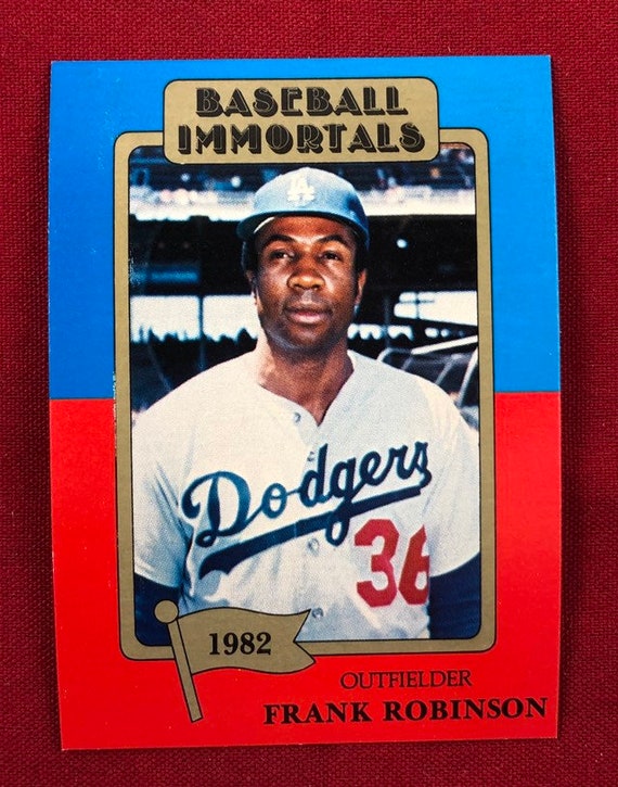 1980-87 SSPC HOF Baseball Immortals Frank Robinson Card # 178 