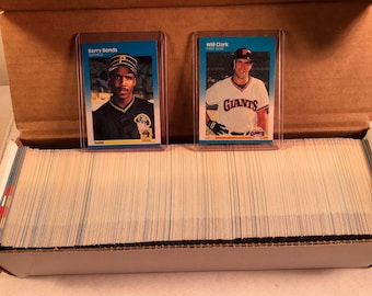 1986 Fleer Baseball Update Factory Set Barry Bonds RC