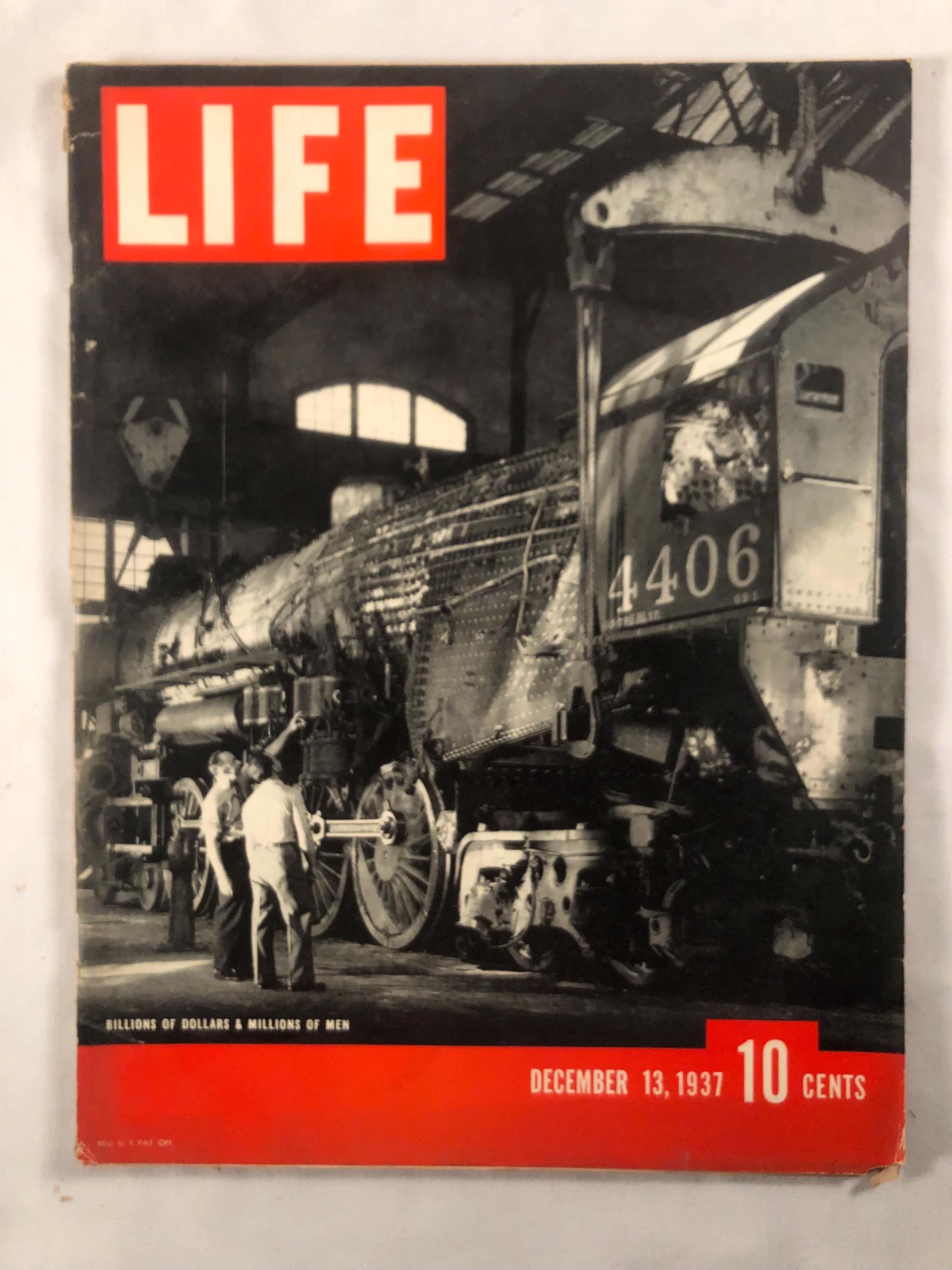 雑誌LIFE アンティーク　広告　1937 LIFE Magazine April 12, 1937 @ Original LIFE Magazines.com