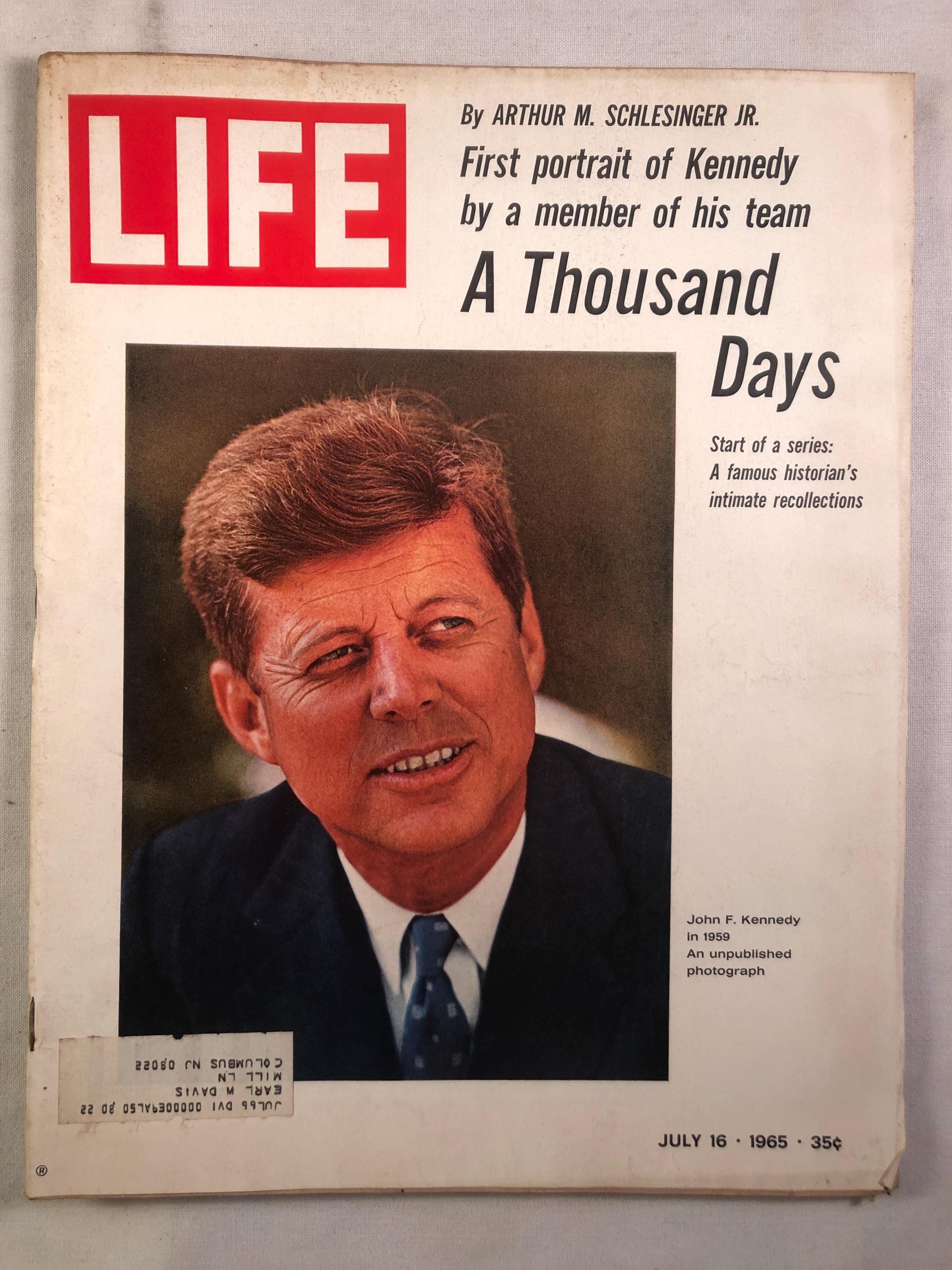 Life Magazine Jfk - Etsy