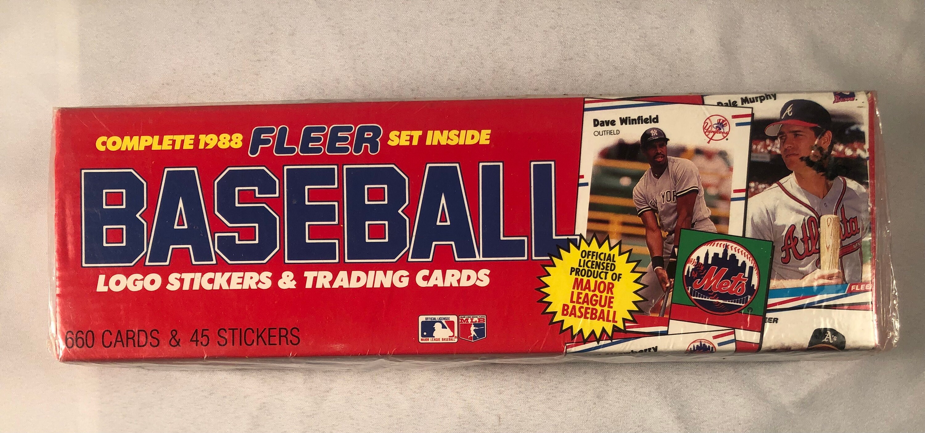 1988 Fleer Baseball Factory Sealed Set of 660 Cards Complete Set 