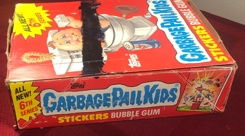 GARBAGE PAIL KIDS 6th SERIES 6 COMPLETE 88-CARD SET 1986 + FREE WAX WRAPPER | UK
