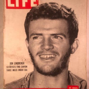 October 27 1952 Life Magazine Jon Lindbergh on Cover Vintage Original Full Issue