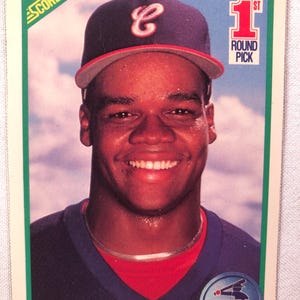 1990 Score Frank Thomas Rookie Baseball Card # 663 1e ronde conceptfoto vintage MLB RC origineel authentiek EC323