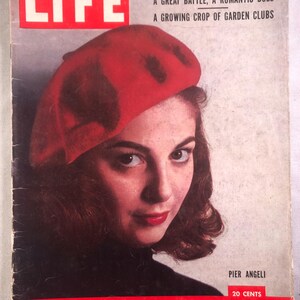 July 30 1956 Life Magazine Pier Angeli on Cover Great Birthday Gift Idea