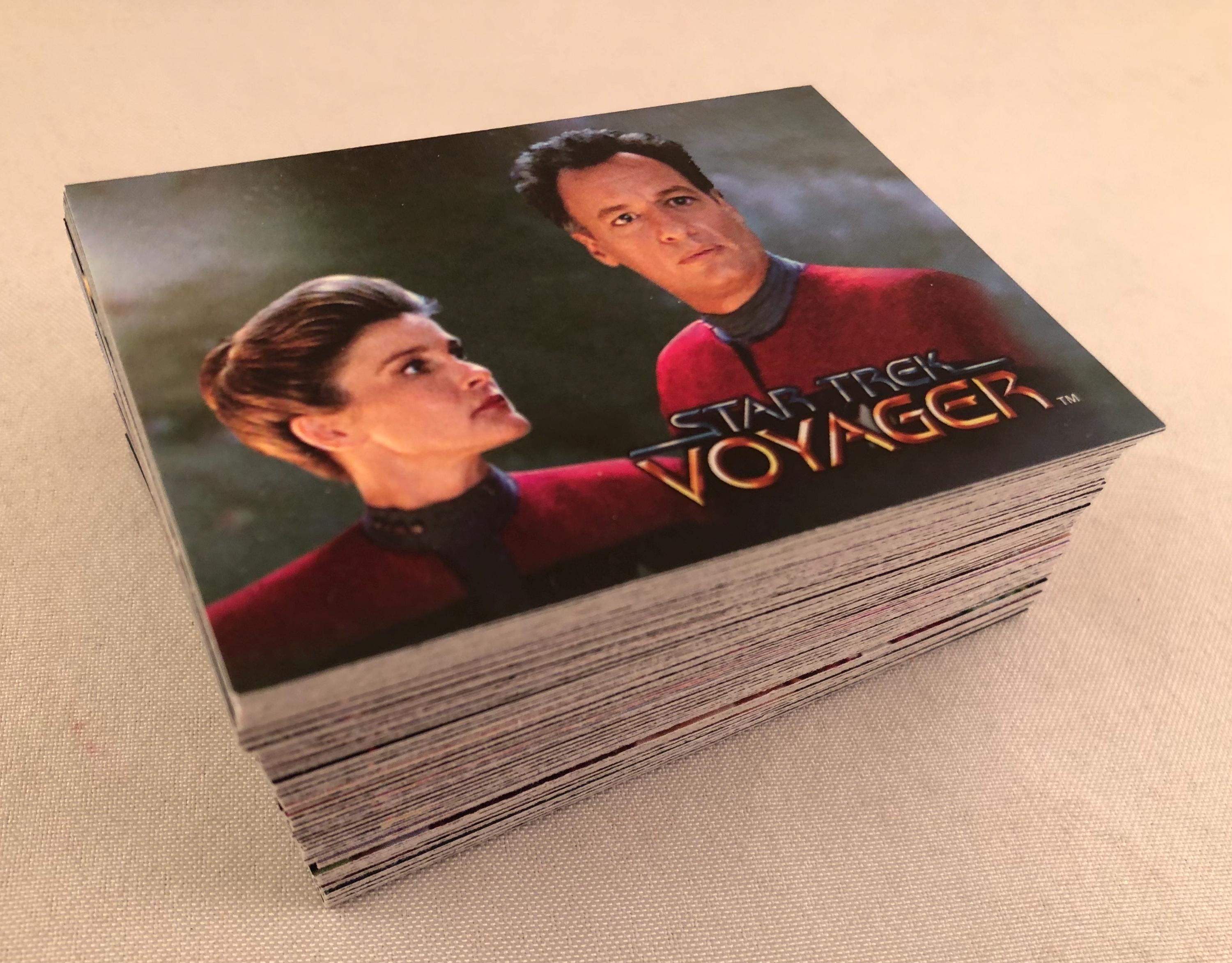 Star Trek Voyager Season 2 Complete Set of 100 1996 Skybox Trading